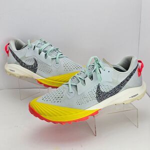 Nike Air Zoom Terra Kiger 6 Men's 10.5 Aura Yellow Gray Athletic Trail Shoes